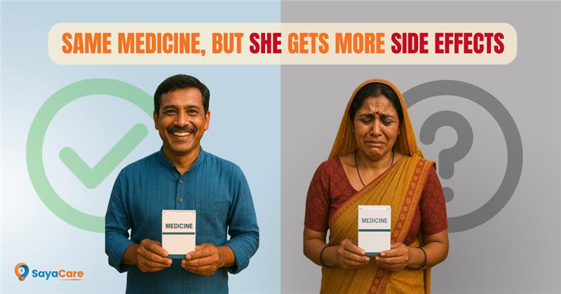 Medicine effect in women